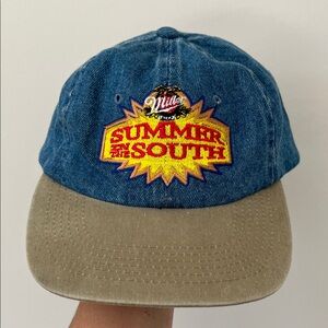 Vintage miller denim hat
